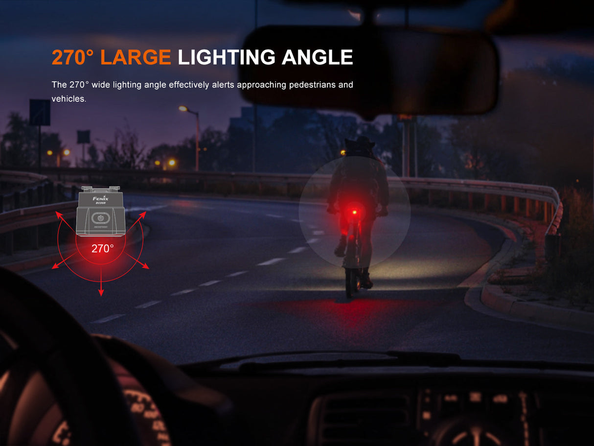 Fenix BC06R Smart Brake Bicycle Taillight Adventure Ready