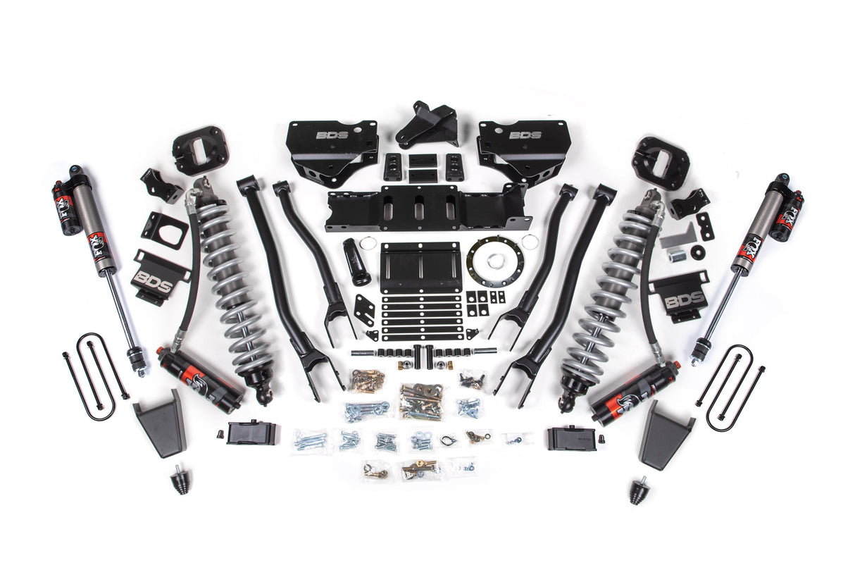 4 Inch Lift Kit w/ 4-Link | FOX 2.5 Coil-Over Conversion - Performance Elite | Ram 3500 (19-24) 4WD | Diesel