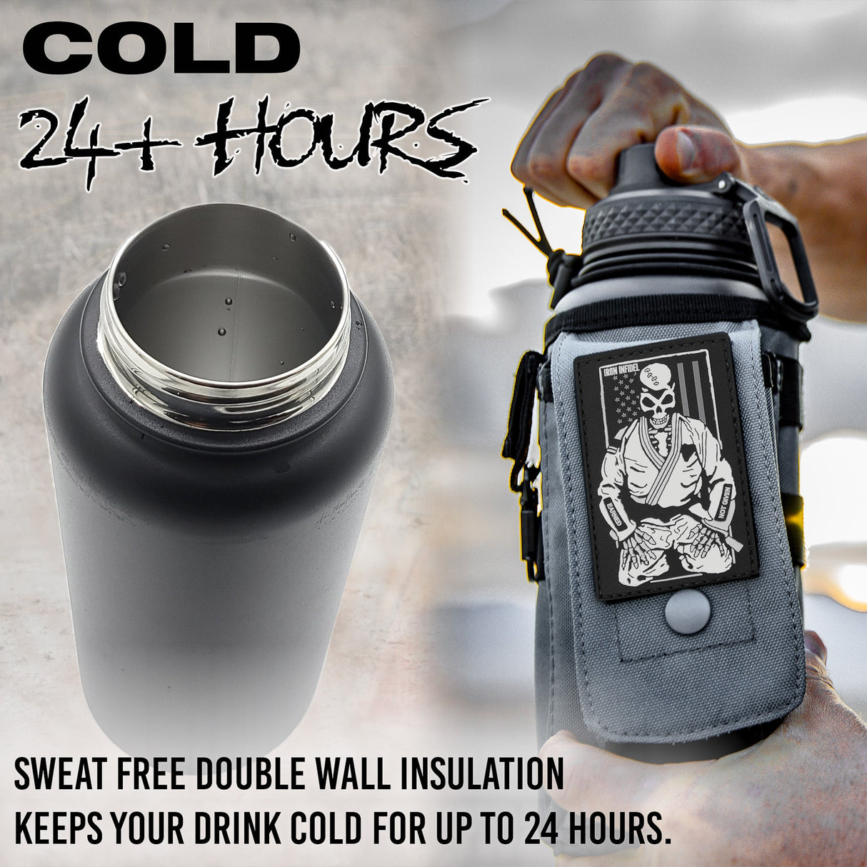 32oz Compact Battle Bottles