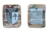 (PAIR) Level III 6x8" Side Plates (Lightweight PE Material)