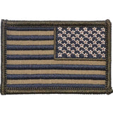 US Flag - 2x3 Patch - Coyote Brown w/ Black