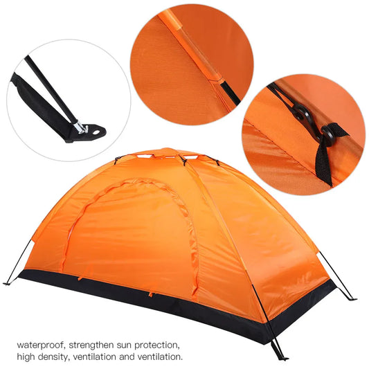 Outdoor Waterproof Single Person Tent for Camping & Fishing-1