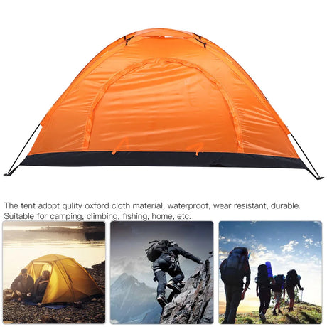Outdoor Waterproof Single Person Tent for Camping & Fishing-2