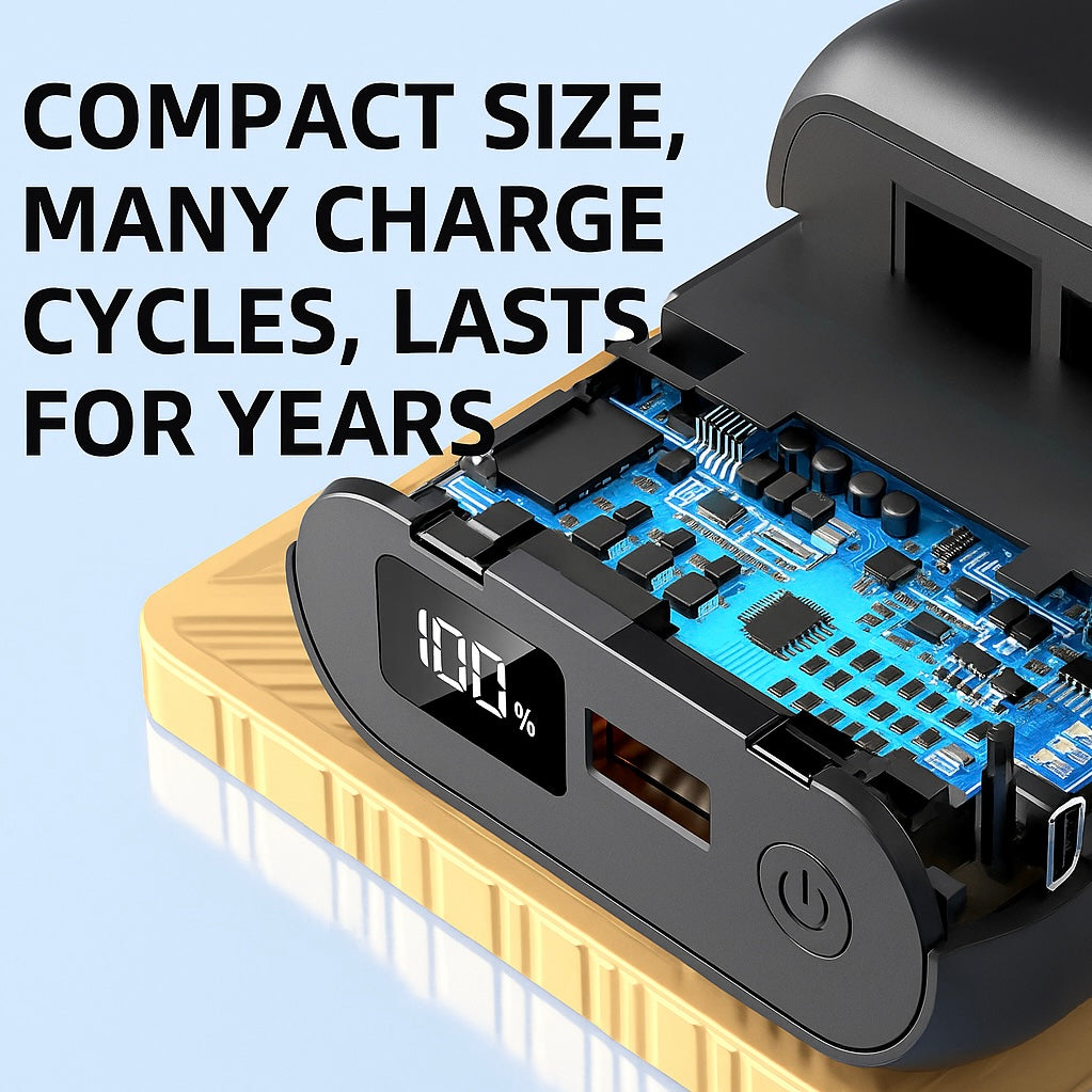 LITEGUEST™ 20,000mAh Ultra-Compact Fast Charging Power Bank – 22.5W USB-C