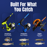 Reaction Tackle Fishing Rod and Spinning Reel Combo – Predator Pro - NEW