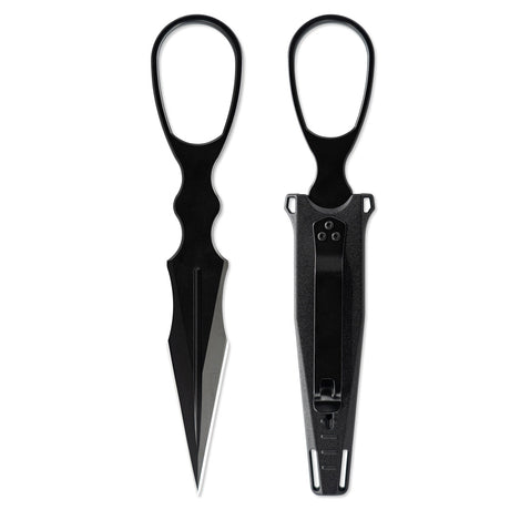 Skallywag Aluminum Dagger (Not Trainer) - Black-3
