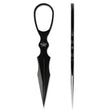 Skallywag Aluminum Dagger (Not Trainer) - Black-0