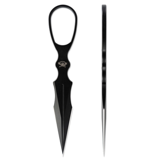 Skallywag Aluminum Dagger (Not Trainer) - Black-0