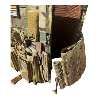 Redemption Tactical CRUSADER 2.0® ARMOR FULL KIT COMBO PACKAGE LIGHTWEIGHT LEVEL IV  (2) 10x12 Front/Back Plates (2) 6x8 Side Plates (Level III PE)