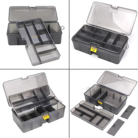 Double Layer Fishing Tackle Box-4