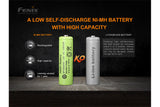 Fenix E Star Emergency LED Flashlight Self Powered With NiMH Or AA Battery For Emergency Prep And Hand Pump