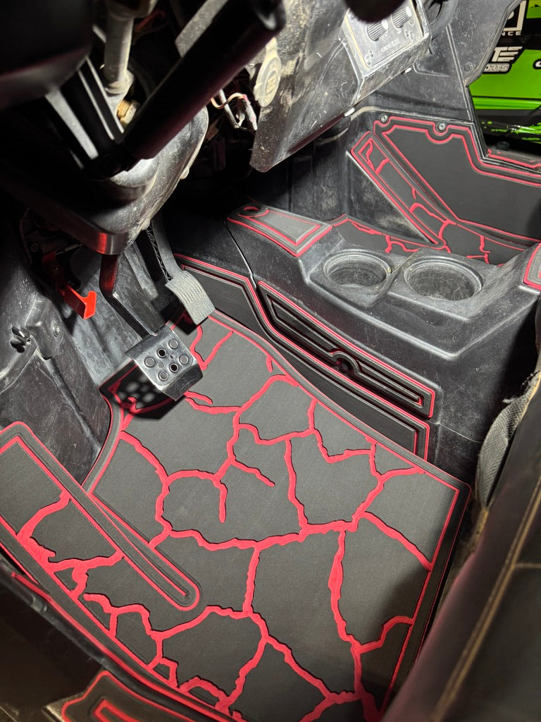 Polaris RZR XP/1000 - Floor Mat Kit 2 Seat