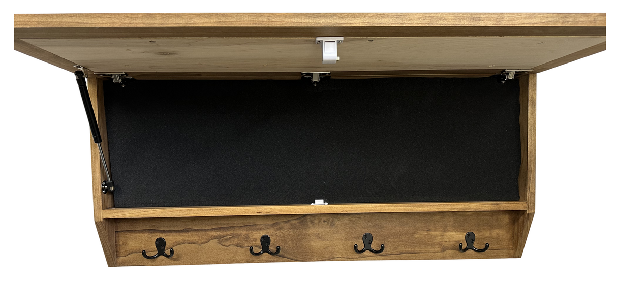 Coat Rack Hidden Gun Storage - Woodland Tree