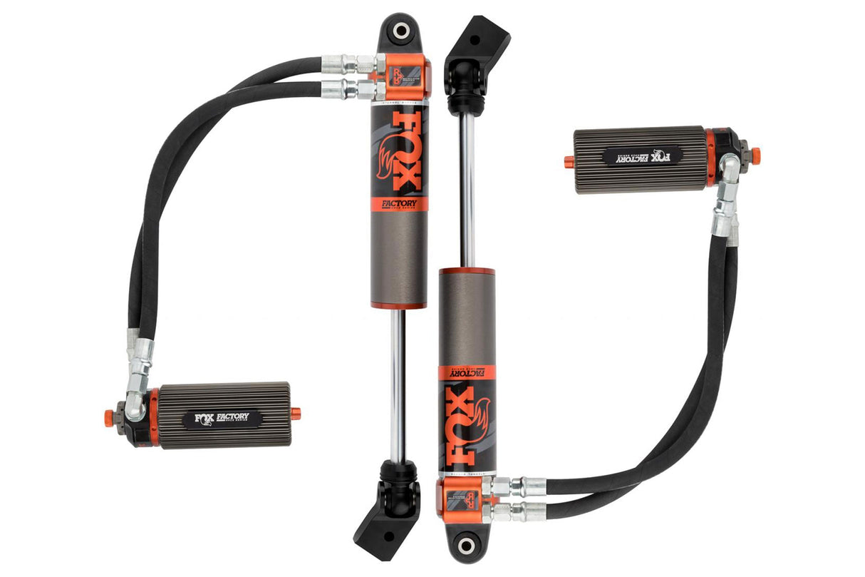FOX 3.0 Reservoir Front Shocks Adjustable | Factory Race Series Internal Bypass | 2-3" Lift | Wrangler JL