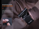 Fenix ALW 01 Wrist Flashlight Holster Hands Free 360 Degree Adjustable For Outdoor Enthusiasts Durable Nylon