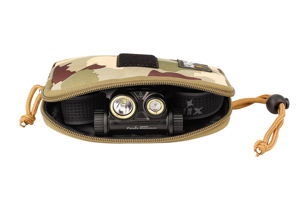 Fenix APB-30 Headlamp Storage Bag Cordura With PU Lining And Waterproof Inner Four Compartments For Outdoor Adventurers