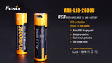 Fenix ARB-L18-2600U USB Rechargeable 18650 Battery For Outdoor Flashlights And Everyday Carry