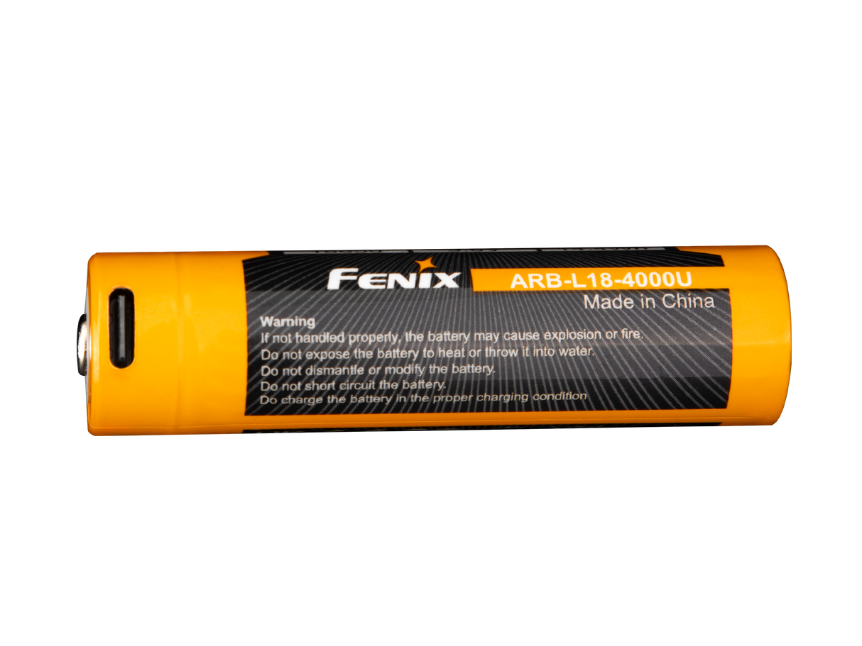 Fenix ARB L18 4000U USB C Charging High Capacity 18650 Battery For Outdoor Enthusiasts