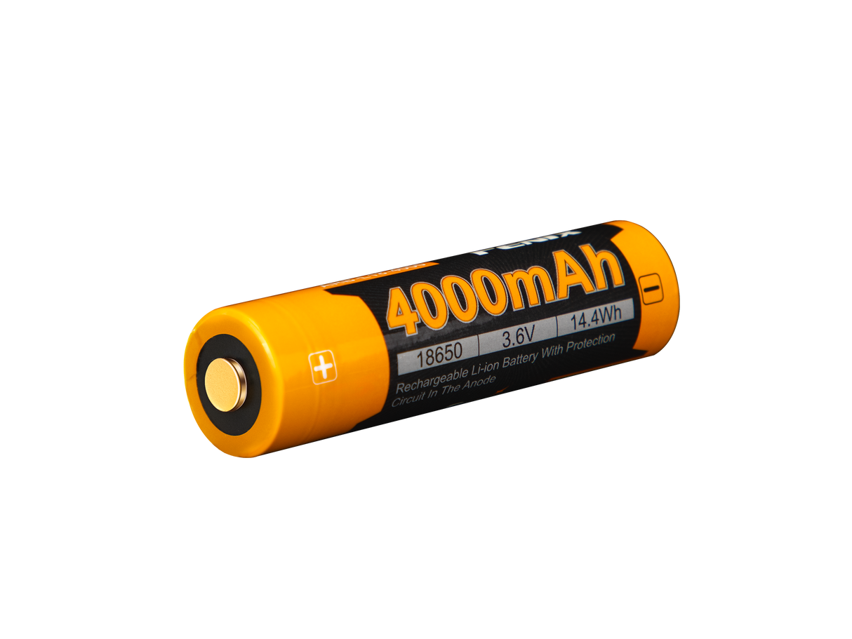 Fenix ARB-L18-4000 High Capacity 18650 Battery 4000mAh For Outdoor Flashlights Safe Long Lasting