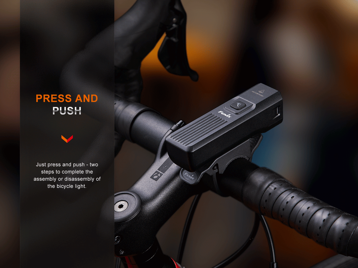 Fenix BC15R Rechargeable Bicycle Light - Adventure-Ready