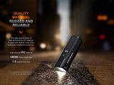 Fenix BC15R Rechargeable Bicycle Light - Adventure-Ready