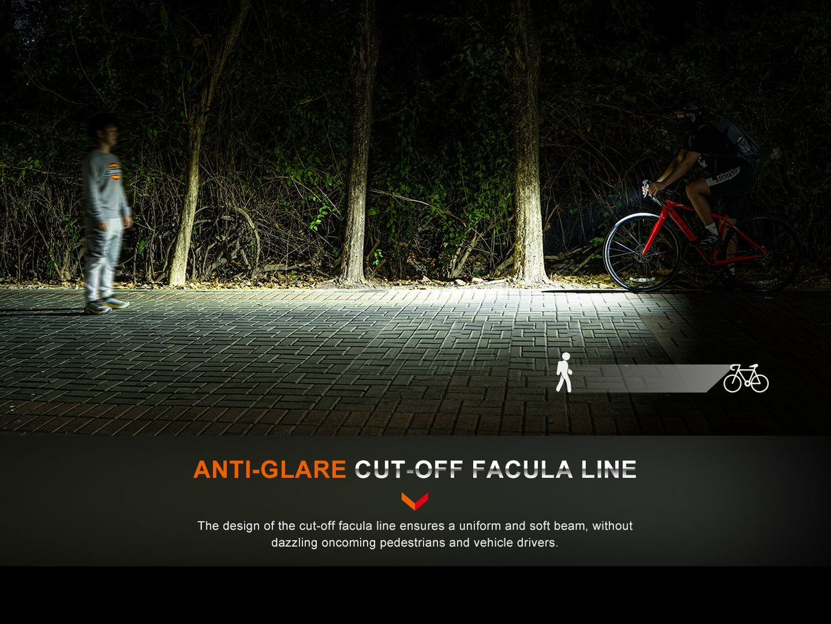 Fenix BC15R Rechargeable Bicycle Light - Adventure-Ready