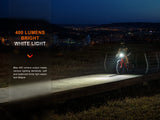 Fenix BC15R Rechargeable Bicycle Light - Adventure-Ready