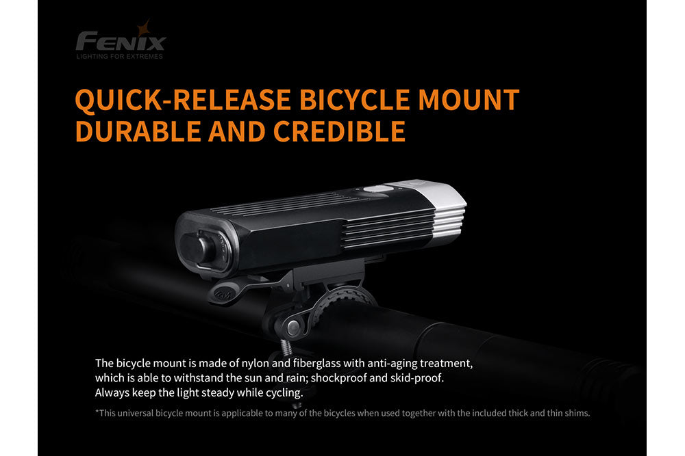 Fenix BC30 V2 LED Bike Light 2200 Lumen - Adventure-Ready