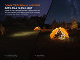 Fenix CL22R Camping Lantern 500 Lumen 200 Hour Runtime 360 Degree Illumination For Campers