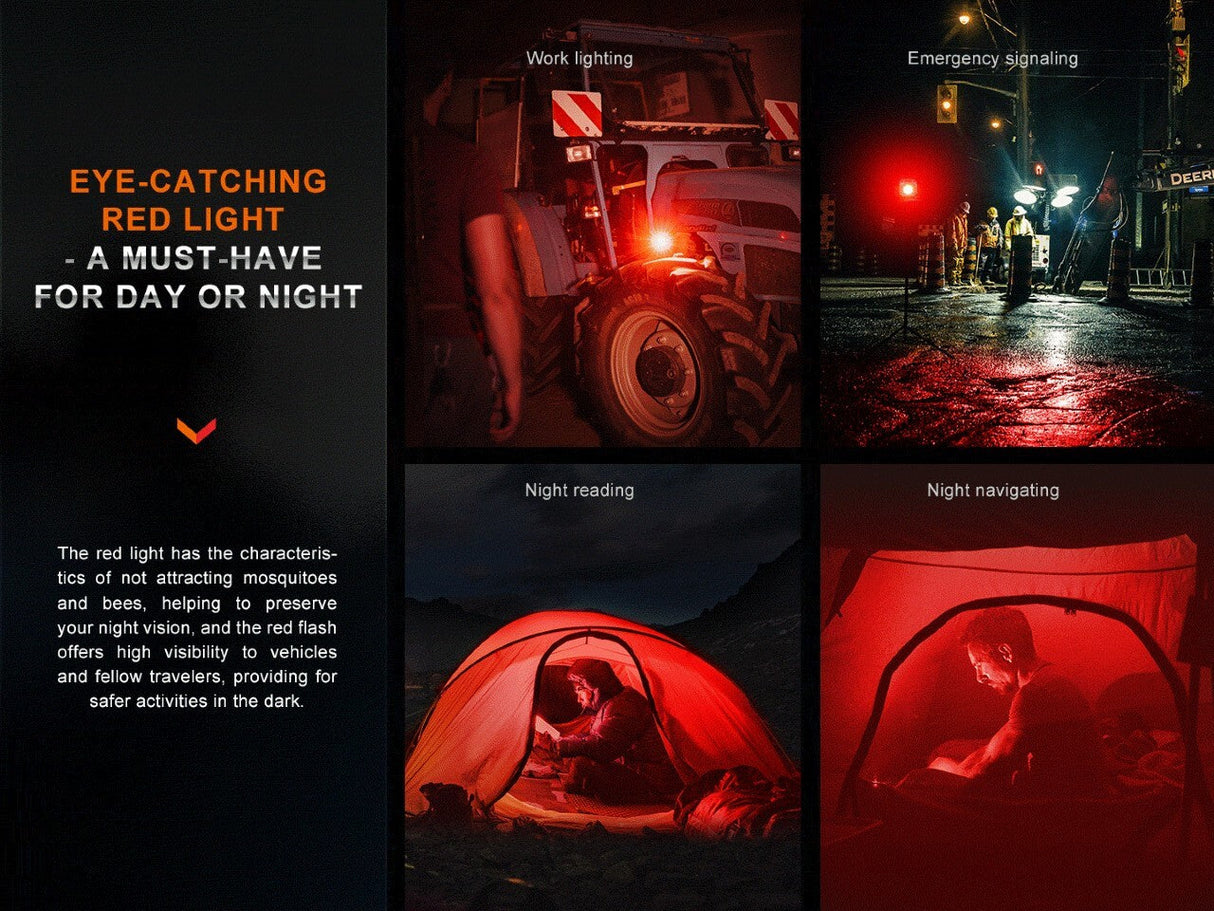 Fenix CL28R Outdoor LED Lantern For Camping And Photography Stepless Brightness 10 To 2000 Lumens 2700K To 6500K