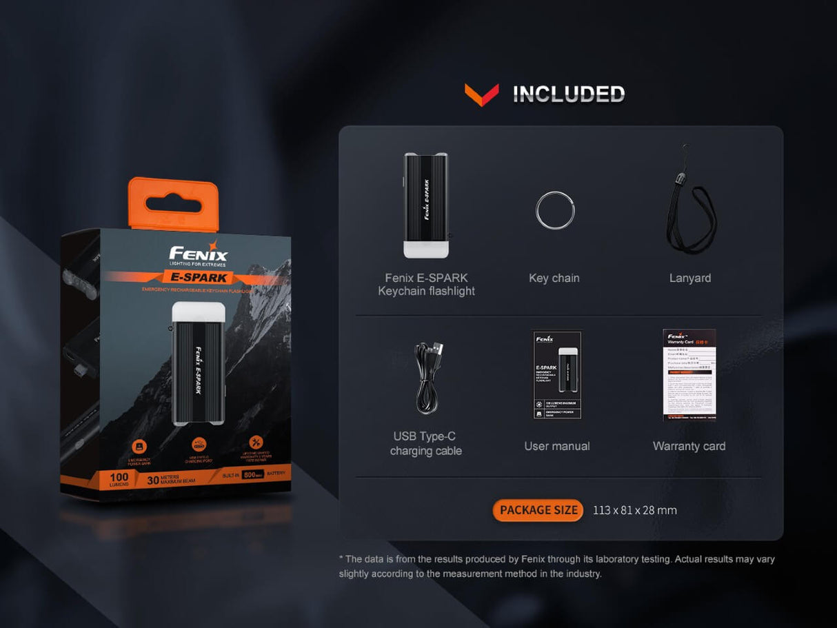 Fenix E-SPARK Ultra-Thin Powerbank And LED Flashlight For Everyday Carry Enthusiasts By Fenix Store