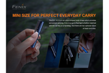 Fenix E01 V2.0 AAA LED Ultra Compact Keychain Flashlight 100 Lumens EDC For Outdoor Enthusiasts