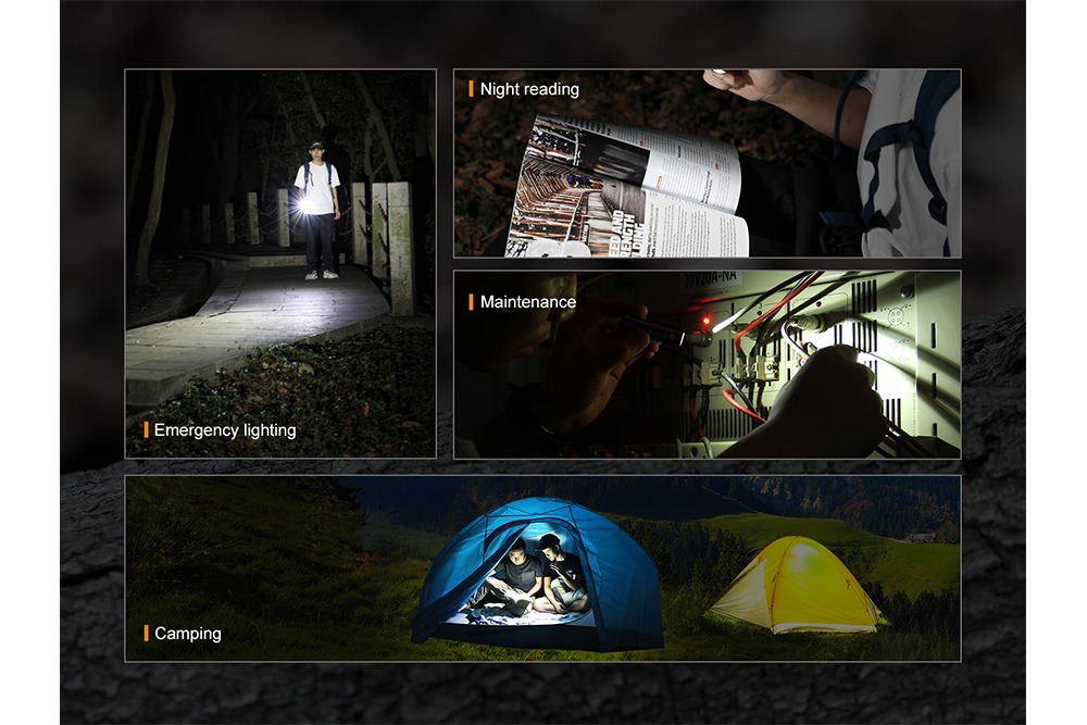 Fenix E09R Rechargeable Flashlight 600 Lumens Ultra Compact EDC For Outdoor Enthusiasts