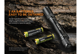 Fenix E20 V2.0 EDC Flashlight 350 Lumens Compact Two AA Power Ultra Thin Design For Everyday Carry