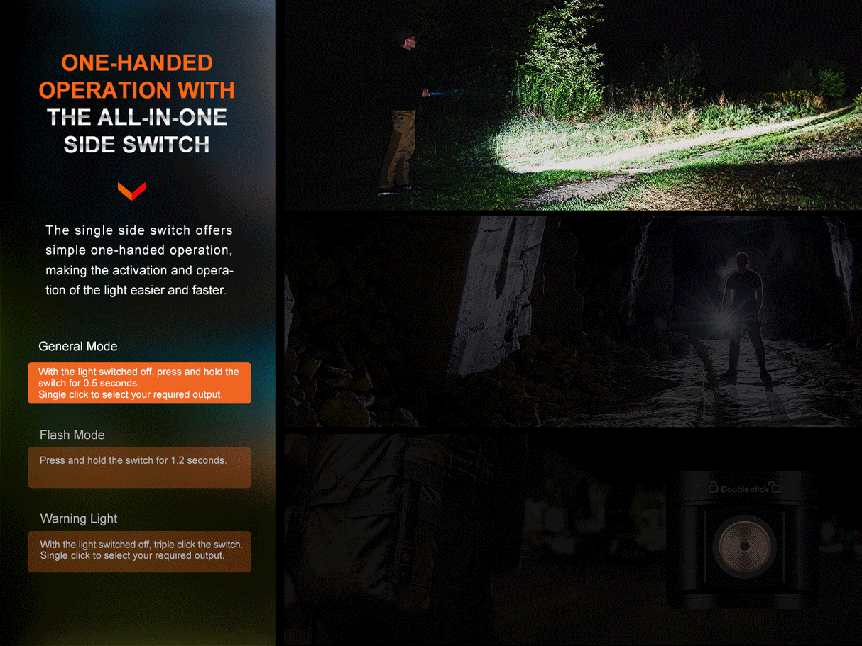 Fenix E28R V2 Rechargeable Flashlight for EDC Enthusiasts 1700 Lumens Magnetic Tail Cap