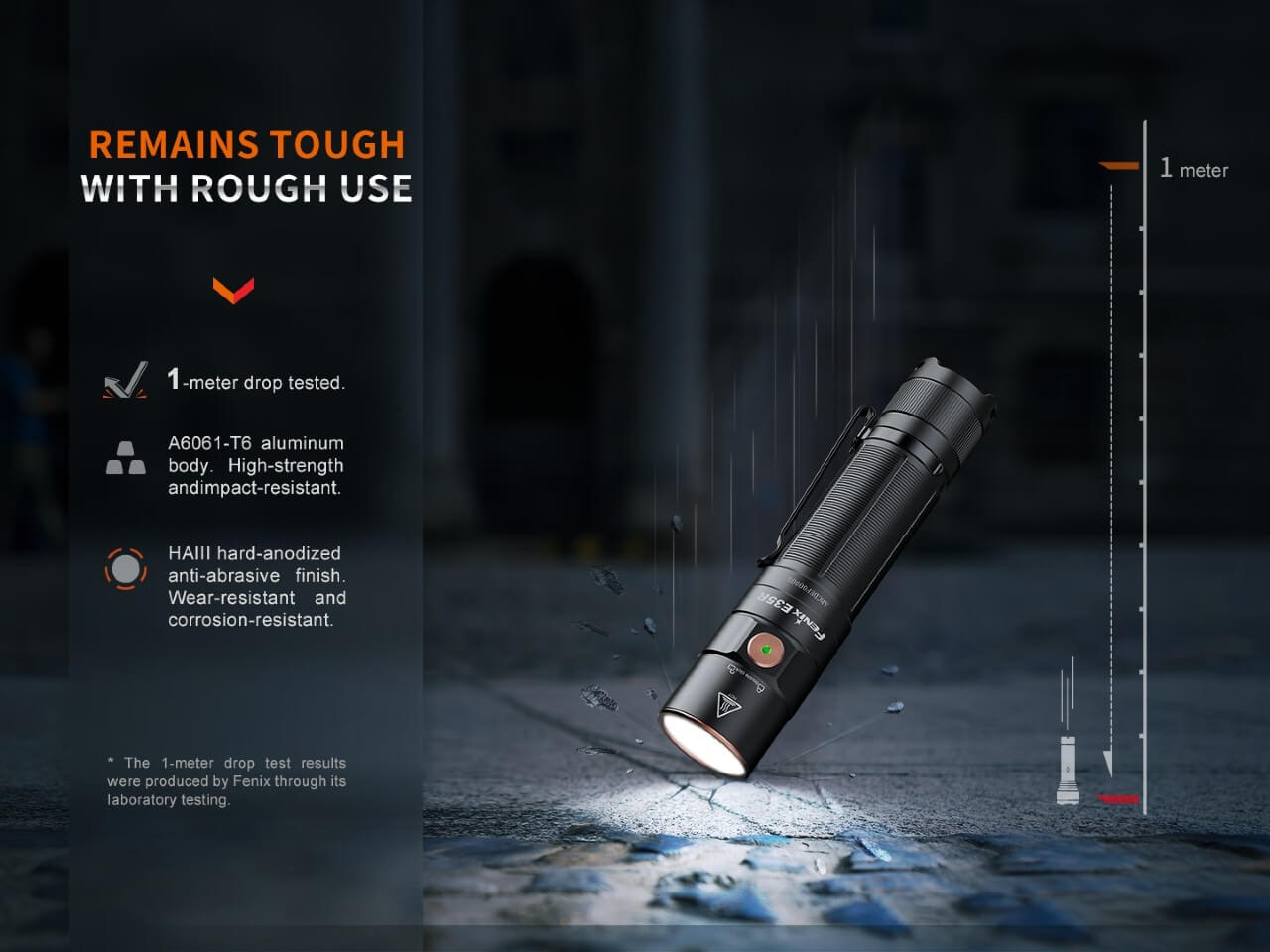 Fenix E35R Rechargeable LED Flashlight - Adventure-Ready