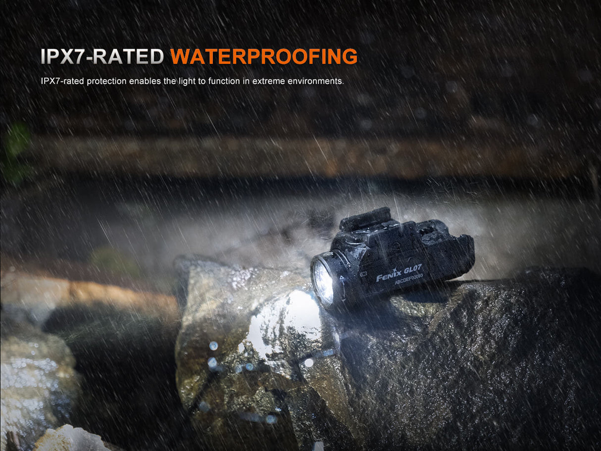 Fenix GL07 Quick Release Pistol Light for Tactical Ops