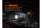 Fenix GL22 Tactical LED Light With Red Laser For Rail Systems, Ambidextrous Momentary Switch And Long Runtime For Pros