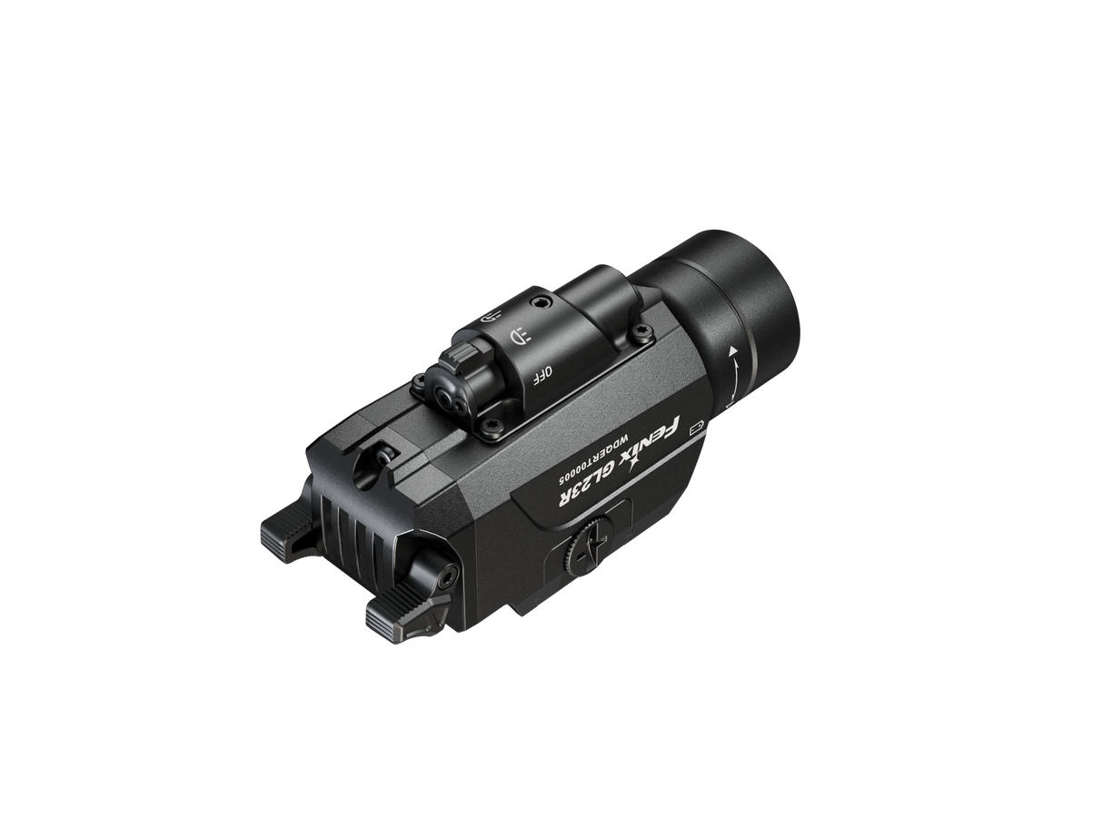 Fenix GL23R Green Laser Tactical Light 1200 Lumen Pistol Mounted With 520 Nanometer Laser For Hunters And Shooters