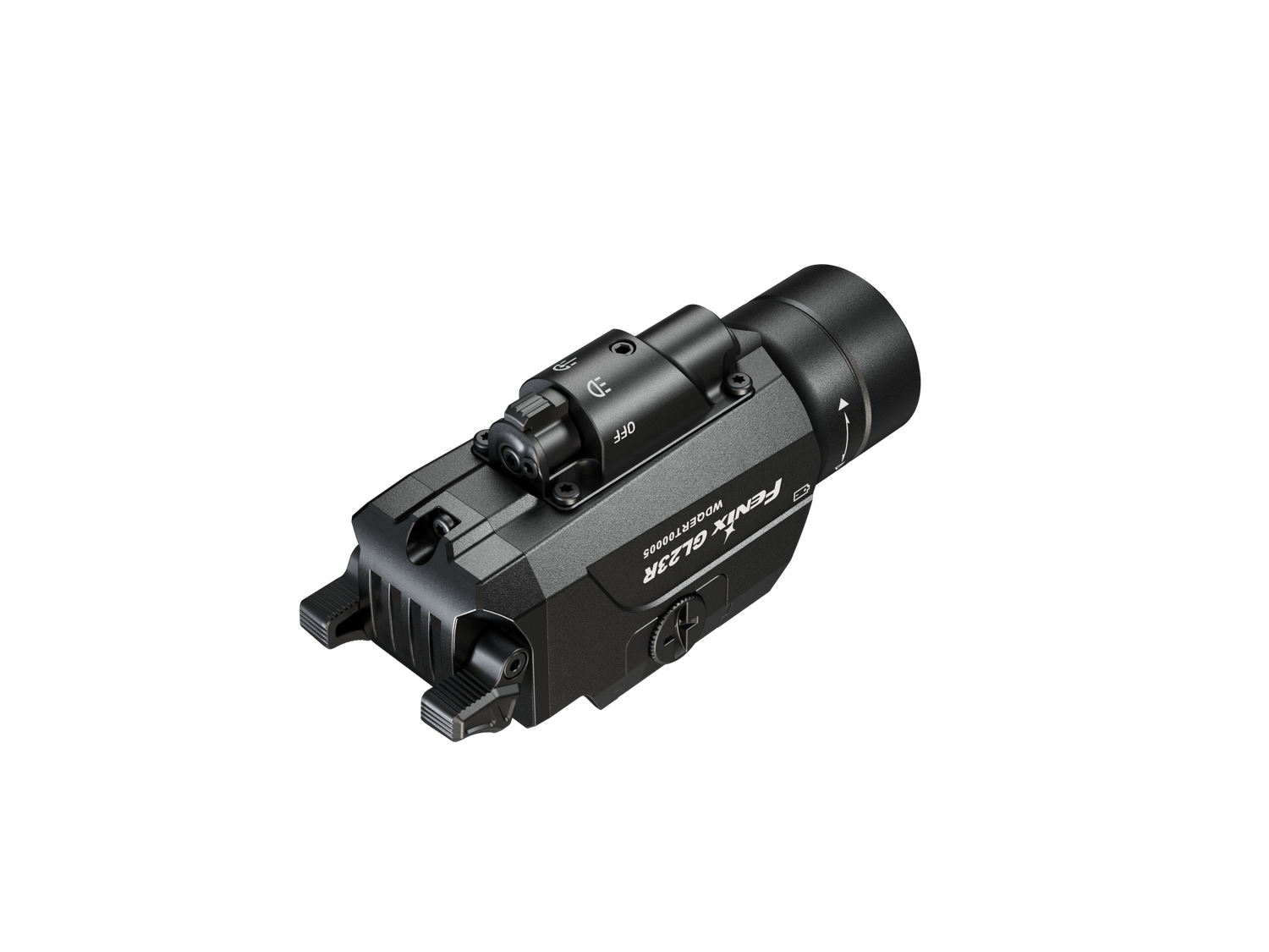 Fenix GL23R Green Laser Tactical Light 1200 Lumen Pistol Mounted With 520 Nanometer Laser For Hunters And Shooters