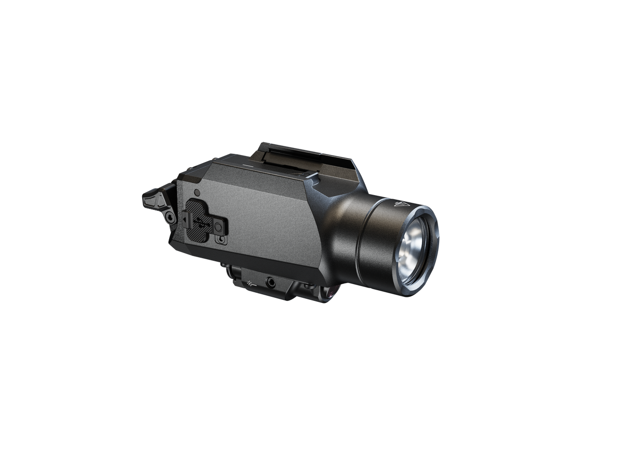 Fenix GL23R Green Laser Tactical Light 1200 Lumen Pistol Mounted With 520 Nanometer Laser For Hunters And Shooters