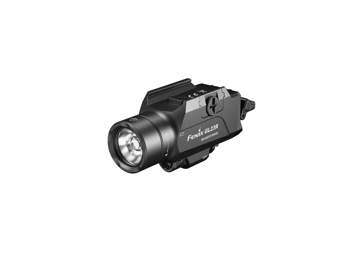 Fenix GL23R Green Laser Tactical Light 1200 Lumen Pistol Mounted With 520 Nanometer Laser For Hunters And Shooters