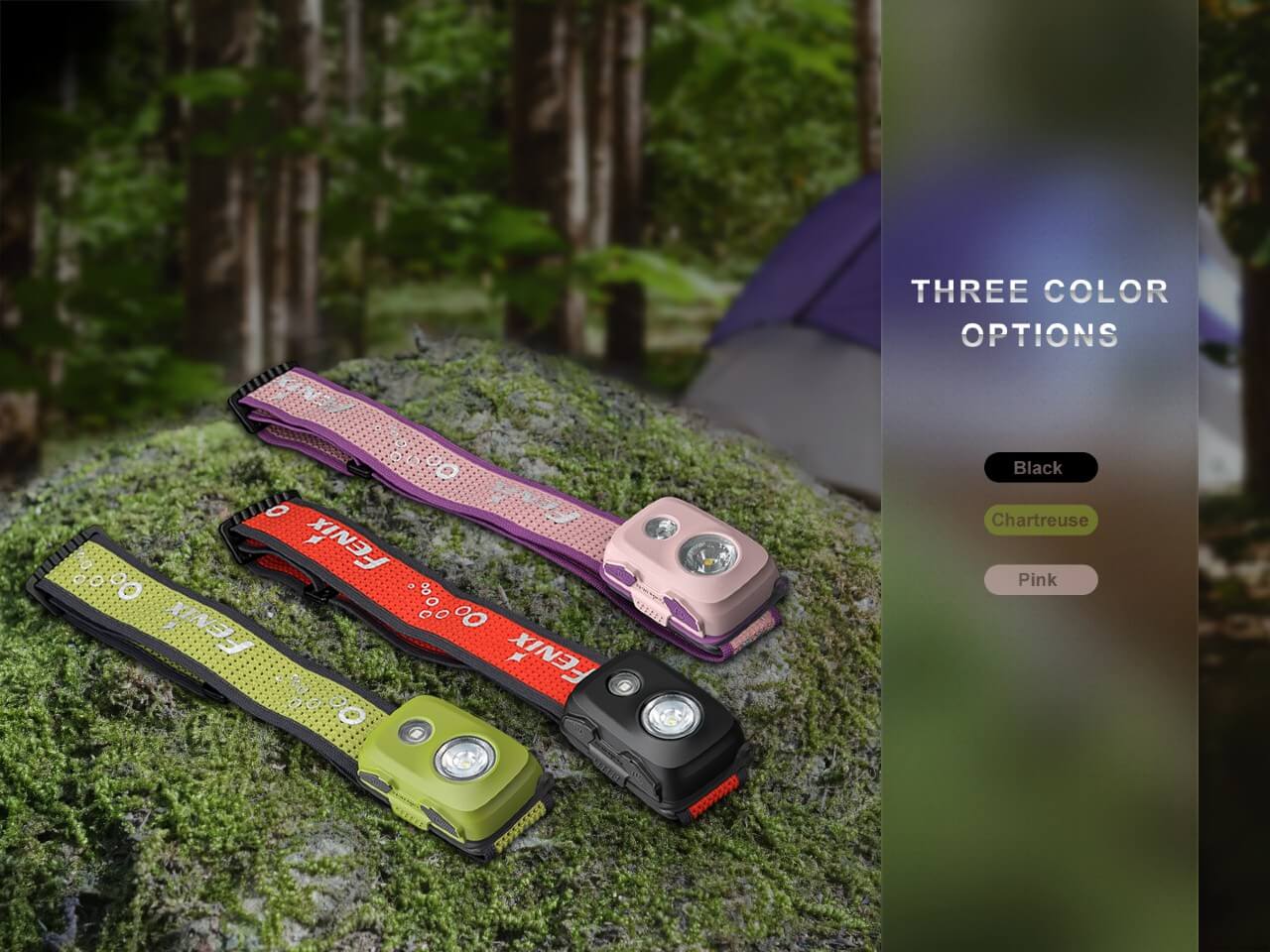 Fenix HL16 Headlamp 450 Lumen LED Ultralight For Night Running Camping Trekking Outdoors