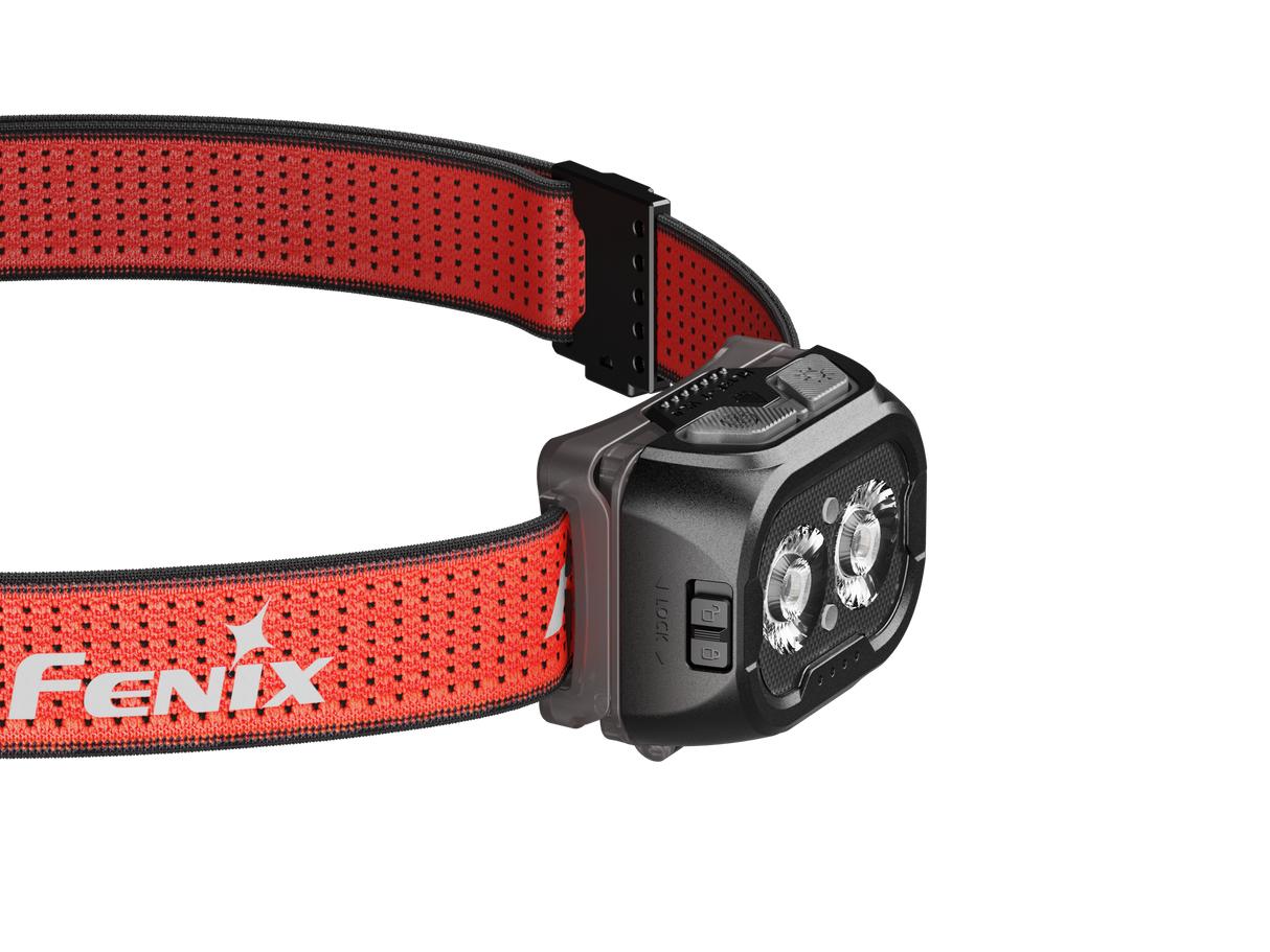 Fenix HL18R-T V2 Trail Running Headlamp Versatile 800 Lumen Output 410 Foot Beam White Warm Red Light