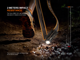 Fenix HM23 V2 Headlamp Ultralight 300 Lumen Detachable AA Power for Runners and Campers