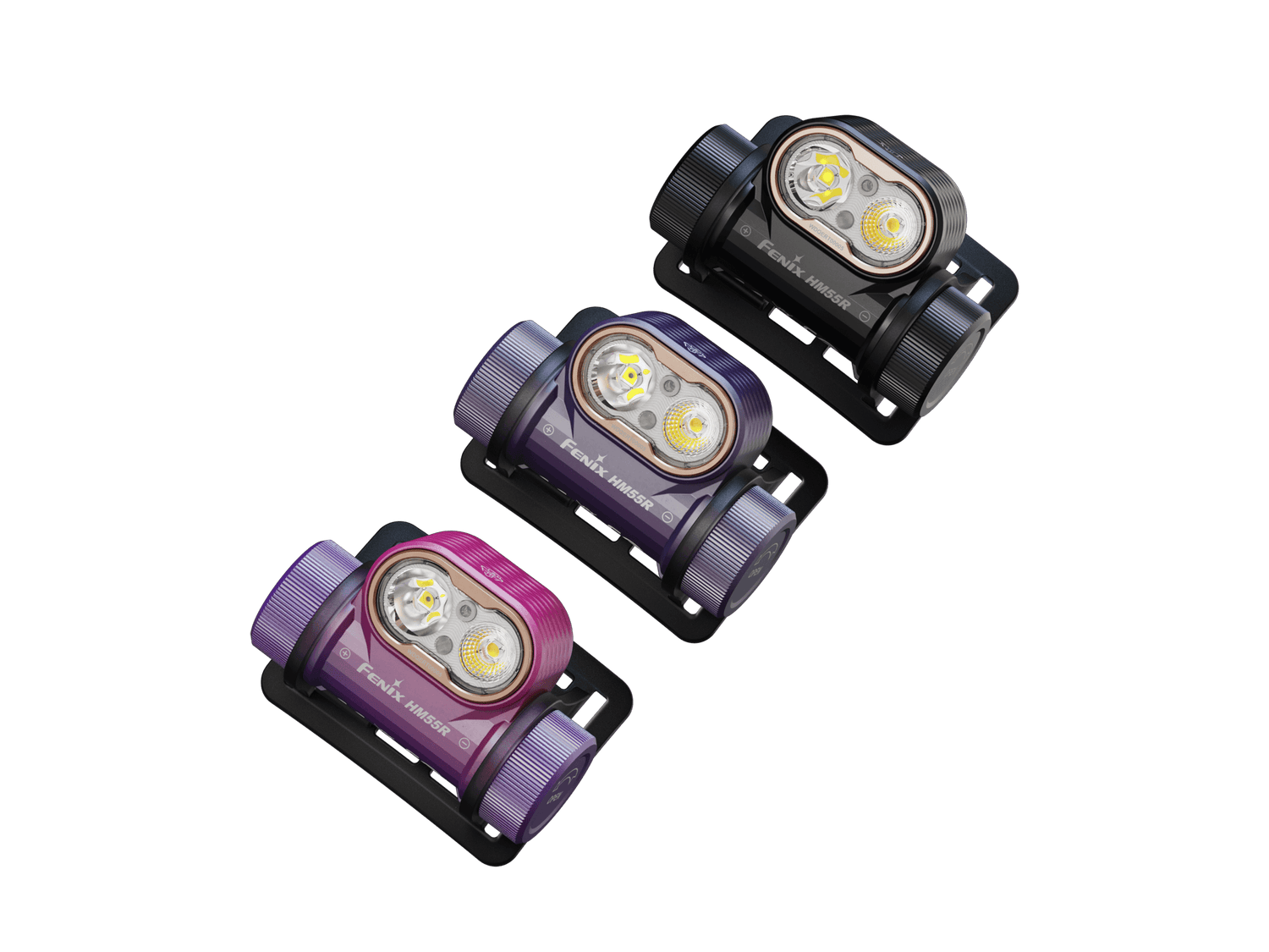 Fenix HM55R Lightweight Multi-LED Headlamp For Outdoor Adventurers 1200 Lumens Spotlight Flood Red Modes