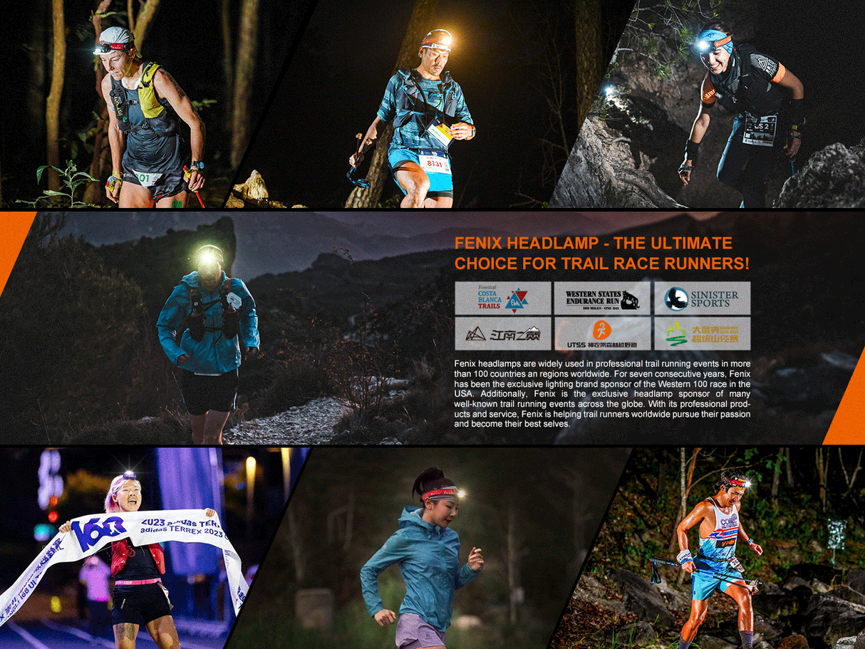 Fenix HM62-T Magnesium Trail Running Headlamp - Trail-Ready