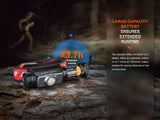 Fenix HM62-T Magnesium Trail Running Headlamp - Trail-Ready
