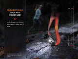 Fenix HM62-T Magnesium Trail Running Headlamp - Trail-Ready