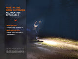 Fenix HM65R-DT Headlamp Trail Running Magnesium – Trail Pro